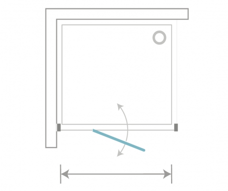 DUŞ TEKNESİ ÜZERİ ÖN + YAN CEPHE