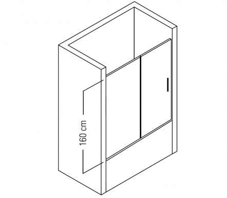 Front cabin on bathtub