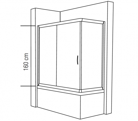 Front Cabin+Side Panel On Bathtub