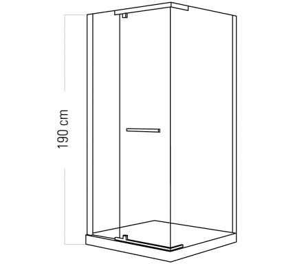 DUŞ TEKNESİ ÜZERİ ÖN + YAN CEPHE